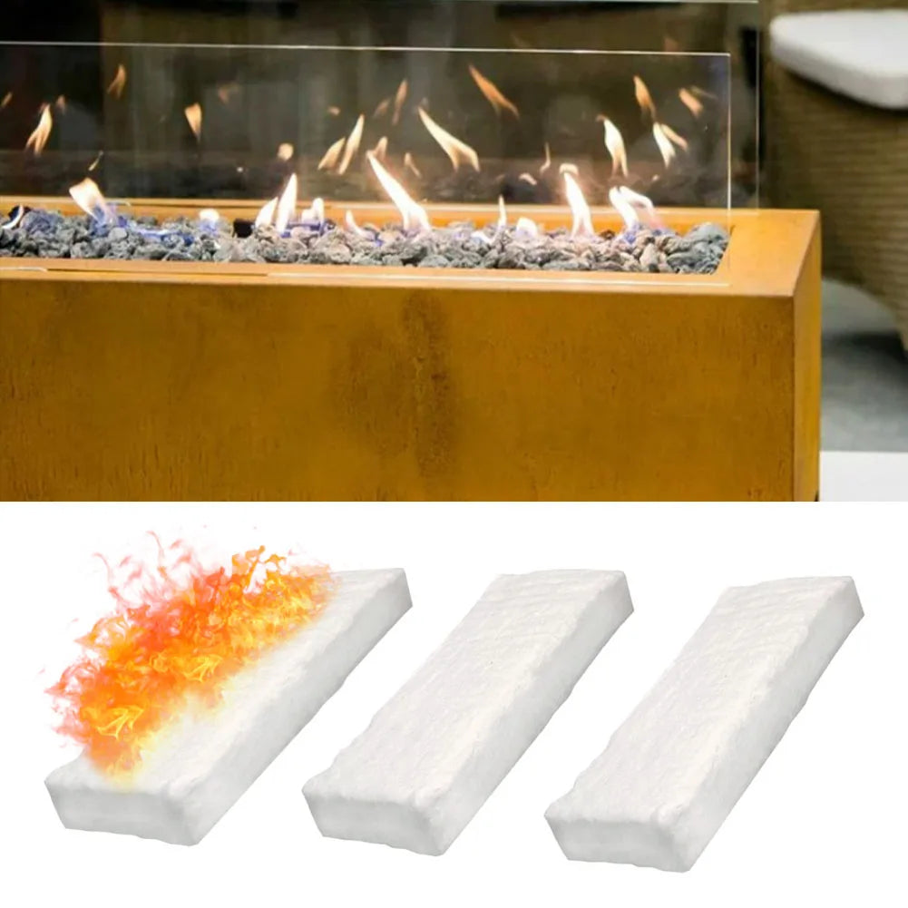 Bio Fire Blanket Ceramic Sponge For Bioethanol Fireplace Resistant Insulation Cotton Fireplace Firebox Safety Bio Fire Sponge