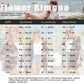 Women'S Summer Beach Kimono Cardigan Floral Print Chiffon Loose Top Bikini Cover Up Sexy Transparent Shawl Oversize Cardigan