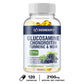 Glucosamine Chondroitin MSM Turmeric Boswellia - Antioxidant, Supports Joint and Bone Health