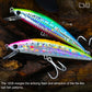 TSURINOYA Sinking Minnow Fishing Lure DW37 120mm 40g Sea Fishing Saltwater Hard Bait High Strength Boat Tackle Tuna Mackerel