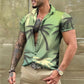 2023 Summer Animal Crane Men's Hawaiian Shirt 3d Plant Floral Print Plus Size Beach Flower