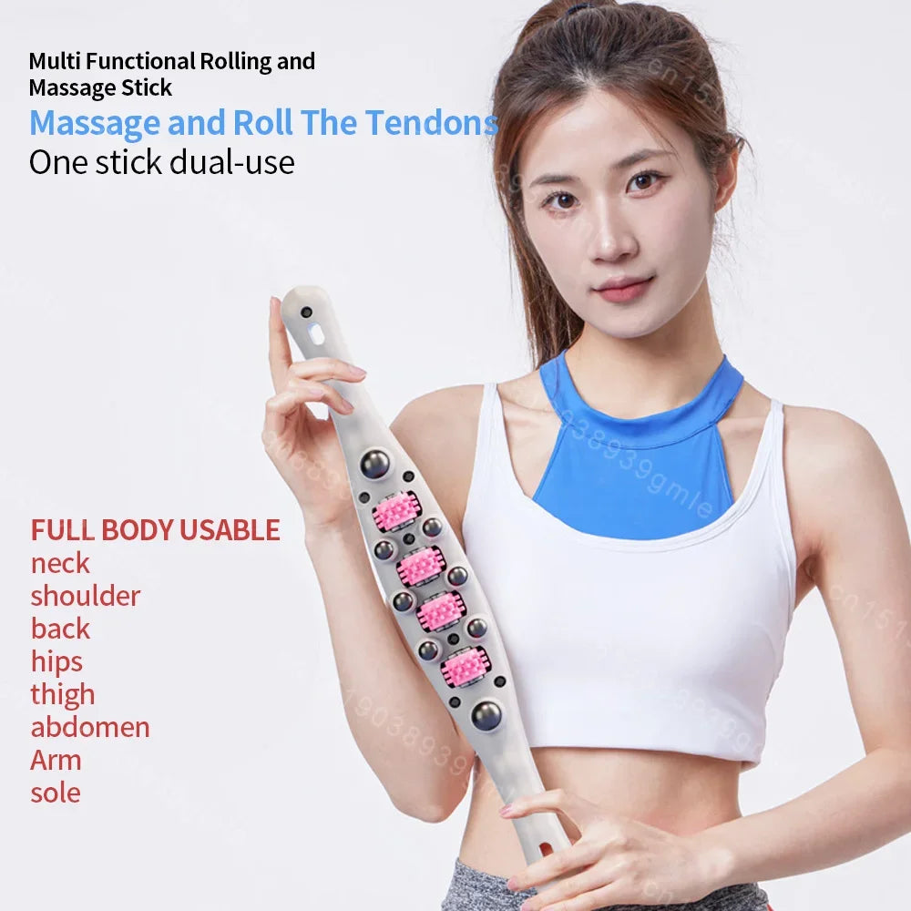 Massage Roller Stick Lymphatic Drainage Wood Therapy Massage Tool Maderoterapia Anti Cellulite Massager Fat Burning