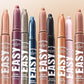 12 Colors Pearly Eyeshadow Stick Waterproof Glitter Matte Nude Eye Shadow Pencil High Pigmented Shimmer Eyeshadow Makeup Tool