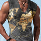 Sailor Suit 3D Ship Print T Shirt Men's Quick Dry Sleeveless Tank Top Oversized Fitness Sports Shirt Men's Design Clothing