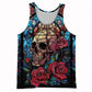 Trend Skull Pattern Tank Top For Men Fashion Summer Sleeveless Abstract 3D Printed Vest Cool Streetwear Hip Hop Undershirts Tank