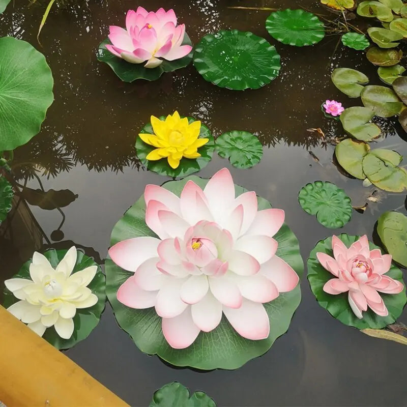 Artificial Lotus Pond Decoration for Garden Landscape and Fountain