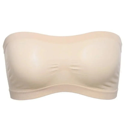 Women Breathable Mesh Tube Bra No breast pads