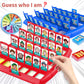 Who Is It Family Memory Guessing Game Parent-child Interaction Board Game Card Toy Kids Montessori logical Reasoning Puzzle Toy