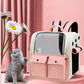 Portable Foldable Travel Bag, Astronaut Space Capsule, Transport Carrier, Pet Backpack for Cat and Dog