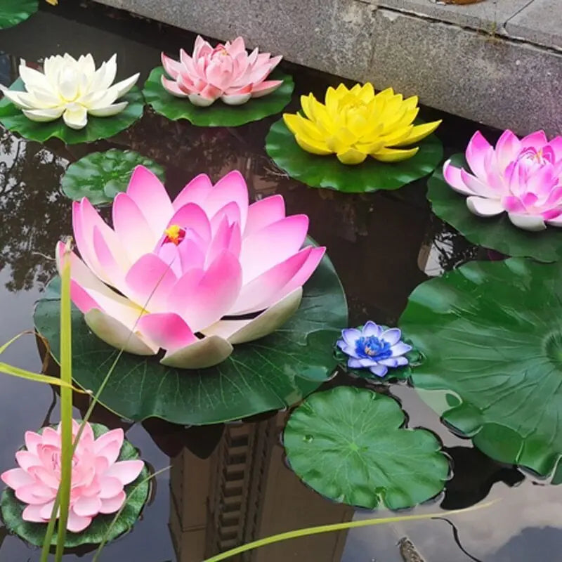 Artificial Lotus Pond Decoration for Garden Landscape and Fountain