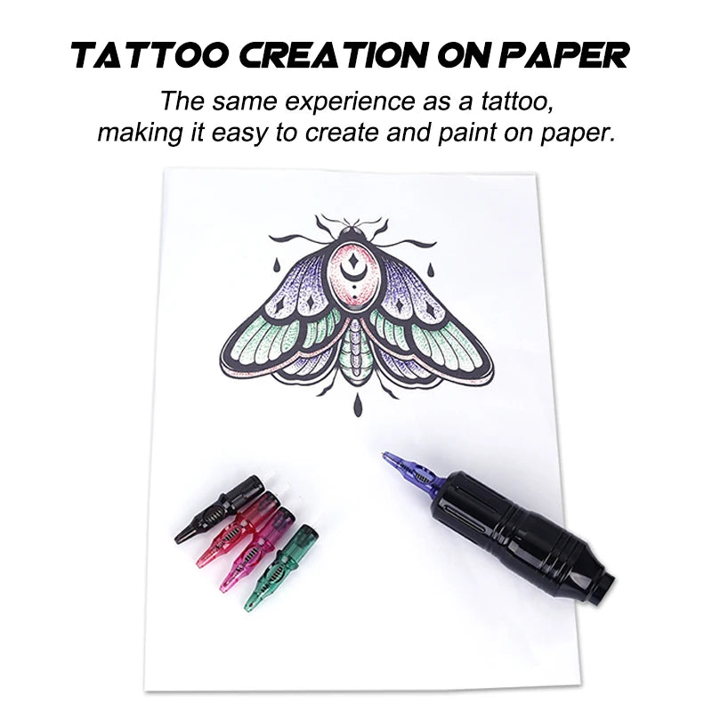 10/5pcs Ballpoint Cartridge Tattoo Needles Tattoo Practice Needle for Beginner Designer Drawing Practice for Tattoo Pen Machine