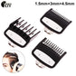 3Pcs Hair Clipper Guards Guide Combs Trimmer Cutting Guides Styling Tools Attachment Compatible 1.5mm 3mm 4.5mm barber