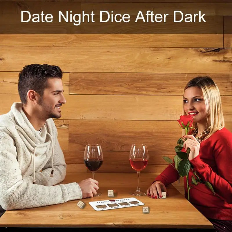 Date Night Dice Games For Couples Funny Anniversary Wooden Gifts For Him Her Romantic Wood Couple Date Night Good Ideas