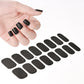 14pc Transparent Semi Cured Gel Nail Strips Nail Strengthening Gel Slider Long-Lasting Clear Crystal Gel Waterproof UV Stickers