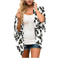 Women'S Summer Beach Kimono Cardigan Floral Print Chiffon Loose Top Bikini Cover Up Sexy Transparent Shawl Oversize Cardigan