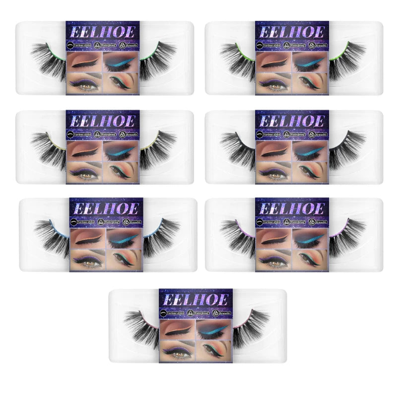 1~4PAIRS Waterproof Eyelid Line Stick Reusable Eyeliner Lash Wiederverwendbare Eyeliner Eyeliner Makeup Sticker Maquillage