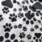 50*145cm Footprint Dog Paw Polyester 100% Cotton Fabric for Tissue Sewing Quilting Fabric Needlework Material DIY Handmade Craft