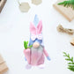 2pcs Easter Rabbit Ear Faceless Gnome Creative Old Man Dwarf Decor DIY Plush Faceless Dwarf Ornament for Bedroom Living