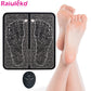 Electric Tens Foot Vibrator Cushion Blood Circulation Muscle Relax Pain Acupunctur Pad EMS Foot Massager Mat Foot Health Care