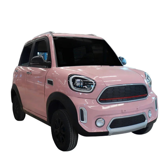 YANUO KEYU Candy M5 4 wheel electric mini ev cars China cheap  car 4 seat small electric car