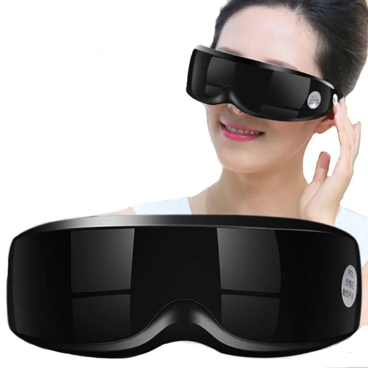 Wireless Smart Eye Massager Vibration Magnetic Relieves Fatigue Dark Circles Acupuncture Massage Relax Eye Care Device