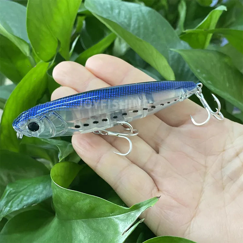 1 Pcs 100mm 17.5g 3D Inshore TopKnock Pencil Topwater Walker Pencil Fishing Lures Floating Pesca Artificial Peche Saltwater 9071