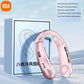 Xiaomi 8000mAh USB Hanging Neck Fan Portable Bladeless Mini Rechargeable Mute LED Digital Display Electric Air Cooler Handheld