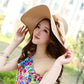 24colors Womens Sun Straw Hat Wide Brim UPF 50 Summer Hat Foldable Roll Up Floppy Beach Hats for Women Big Bowknot