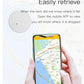 Mini GPS Locator AntiLost Alarm Wallet Keychain Smart Tag Bluetooth-Compatible Tracer Keychain Dog Pet Child Tracker Key Finder