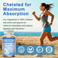 Daitea Magnesium and Zinc Capsules - Magnesium Glycinate Supplement to Support Muscle, Nerve, Joint and Heart Health