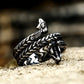 Beier New Fashion Domineering retro Cool Big Head Stainless Steel Animal Personality Huge Dragon Animal Ring BR8-890