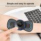 Neck Massager Mini Electric Neck Massage EMS Cervical Back Vertebra Massage Patch 8 Modes Relieve Relax Muscle Fatigue Tools
