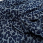 Denim Fabric Jacquard By The Meter for Shirts Clothes Dress Pants Diy Sewing Thicken Fashion Washed Leopard Pattern Jeans Cloth