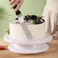 11inch Plastic Cake Turntable Rotating Cake Plastic Dough Pastry Decorating Cream Stand Rotary Table DIY Pan Baking Tool