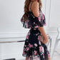 Woman Dress 2022 Summer Floral Printed Sexy Spaghetti Strap Off Shoulder Dress Casual Ladies Holiday Beach Boho Dresses Vestidos