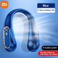 Xiaomi 8000mAh USB Hanging Neck Fan Portable Bladeless Mini Rechargeable Mute LED Digital Display Electric Air Cooler Handheld