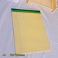 A4 Notepad Tear-Off Notebook 50pages Notepad Daily Schedule Memo Pad To-Do Lined Book White Yellow Paper Student School Supplies