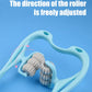Six-Wheel Manual Cervical Massager for Neck Back Waist - Muscle Tension Relief And Relaxation Rolling Therapeutic Tool