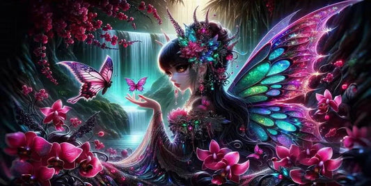 Woman and Dragon Large Size Diy Diamonds Painting Wild Animals Elephant Full Drill Mosaic Embroidery Elf Pictures 200x100cm