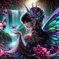 Woman and Dragon Large Size Diy Diamonds Painting Wild Animals Elephant Full Drill Mosaic Embroidery Elf Pictures 200x100cm