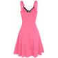 Women Plus Size Cool Solid Bandage Irregular Hem Sleeveless Camisole Mini Dress Elegant Women'S Dresses For Party Vestidos Femin