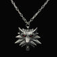 Wizard School Wolf Head Medallion Chains Necklace Wild Tribe Book Series Monster Hunter Games Animal Wolf Pendant Necklace