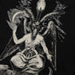 Baphomet Satan Lucifer TShirt Classic Classic T Shirt Homme Men Clothes Printing Big Sale