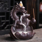 Y The Western Pterosaur Backflow Incense Burner Dragon for Incense Sticks Living Room Smoke Waterfall Incense Base Ceramic Stove