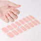 14pc Transparent Semi Cured Gel Nail Strips Nail Strengthening Gel Slider Long-Lasting Clear Crystal Gel Waterproof UV Stickers