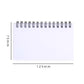 50 Sheets/book Colorful Tearable Spiral Notebook Horizontal Line Minimalist Transparent Cover Memo Pad School Office Writing Pad