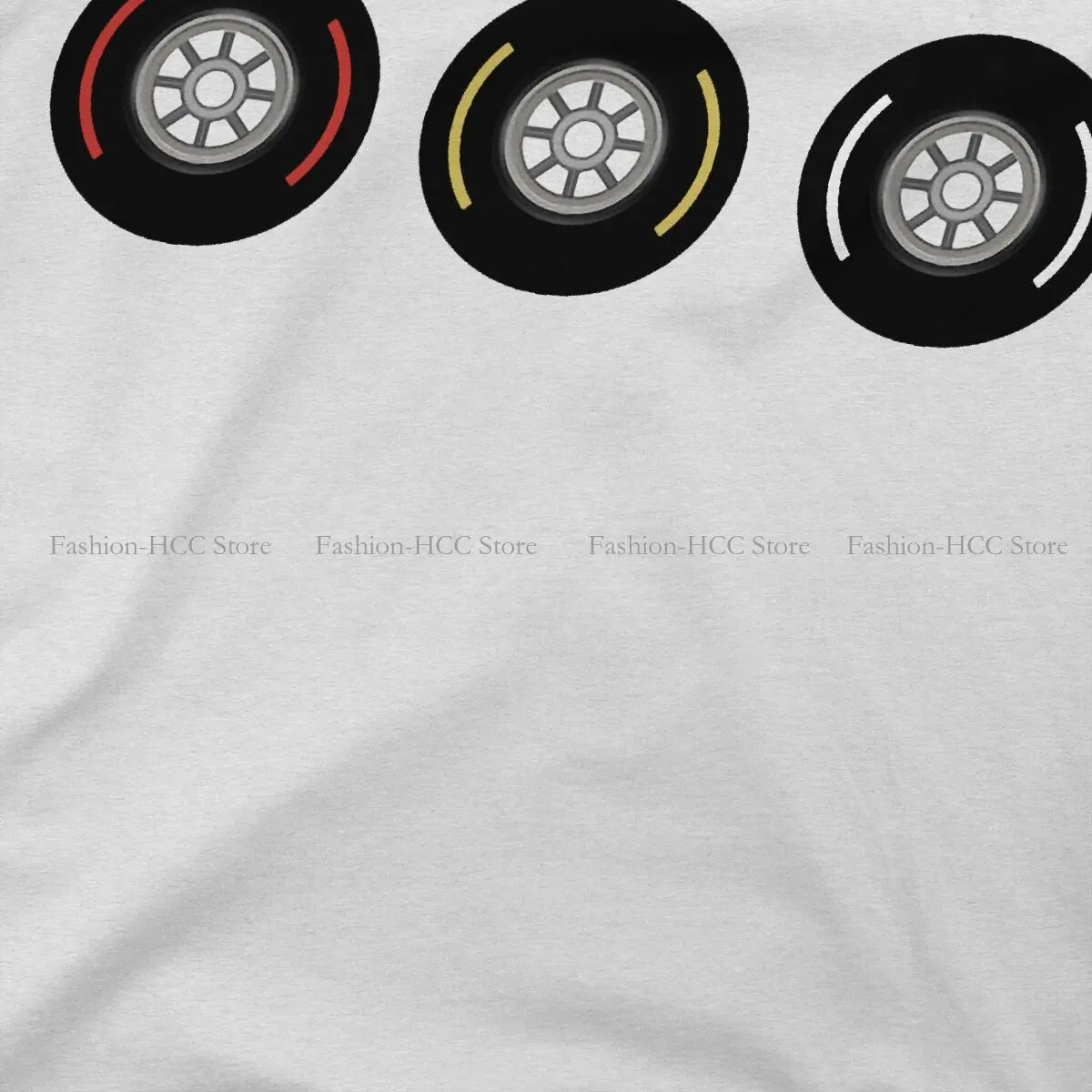 F1 Crewneck Original TShirts Soft, Medium and Hard Tyres - F1 Tyre Personalize Homme T Shirt Polyester Funny Tops