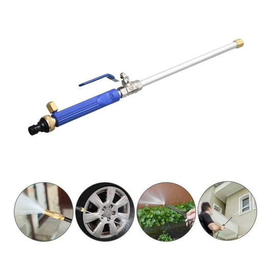 1pc High Pressure Water Gun, Car Washer Wand, Long Water Gun, Water Hose Nozzle, Garden Hose Sprayer for Garden Watering