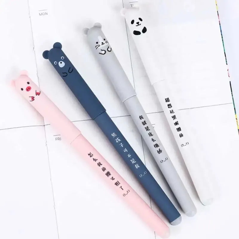 26pcs Erasable Gel Pen Set Back to School Pens For Writing Kawaii School Supplies Stationery Cheap Items with Free Shipping