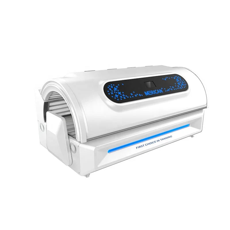 Beds Horizontal Solarium tanning machine for whole body  customized logo UV tanner